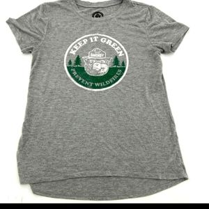 Smokey the Bear keep it green Tshirt